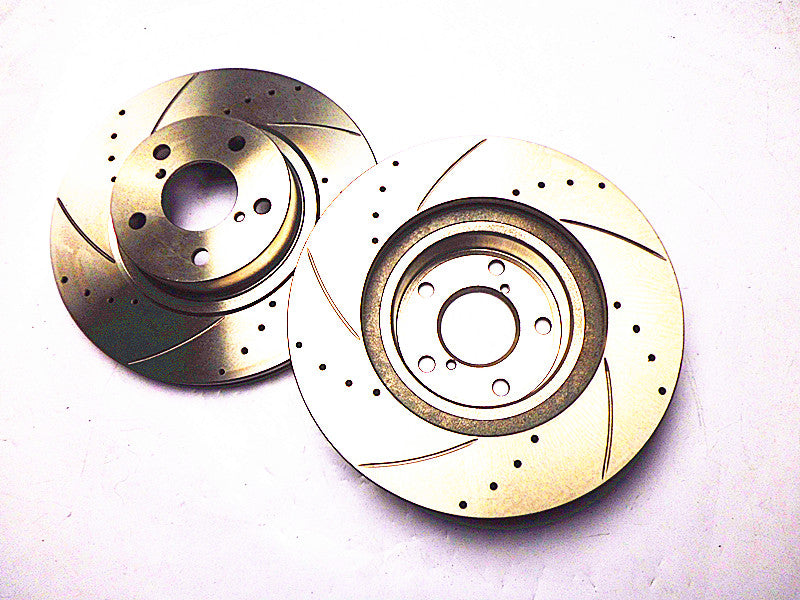 Holden Commodore ONE Tonner VY, VZ, CROSS6VZ (2003-2006) Rear Disc Brake Rotors Pair – 3HD041DSL/DSR