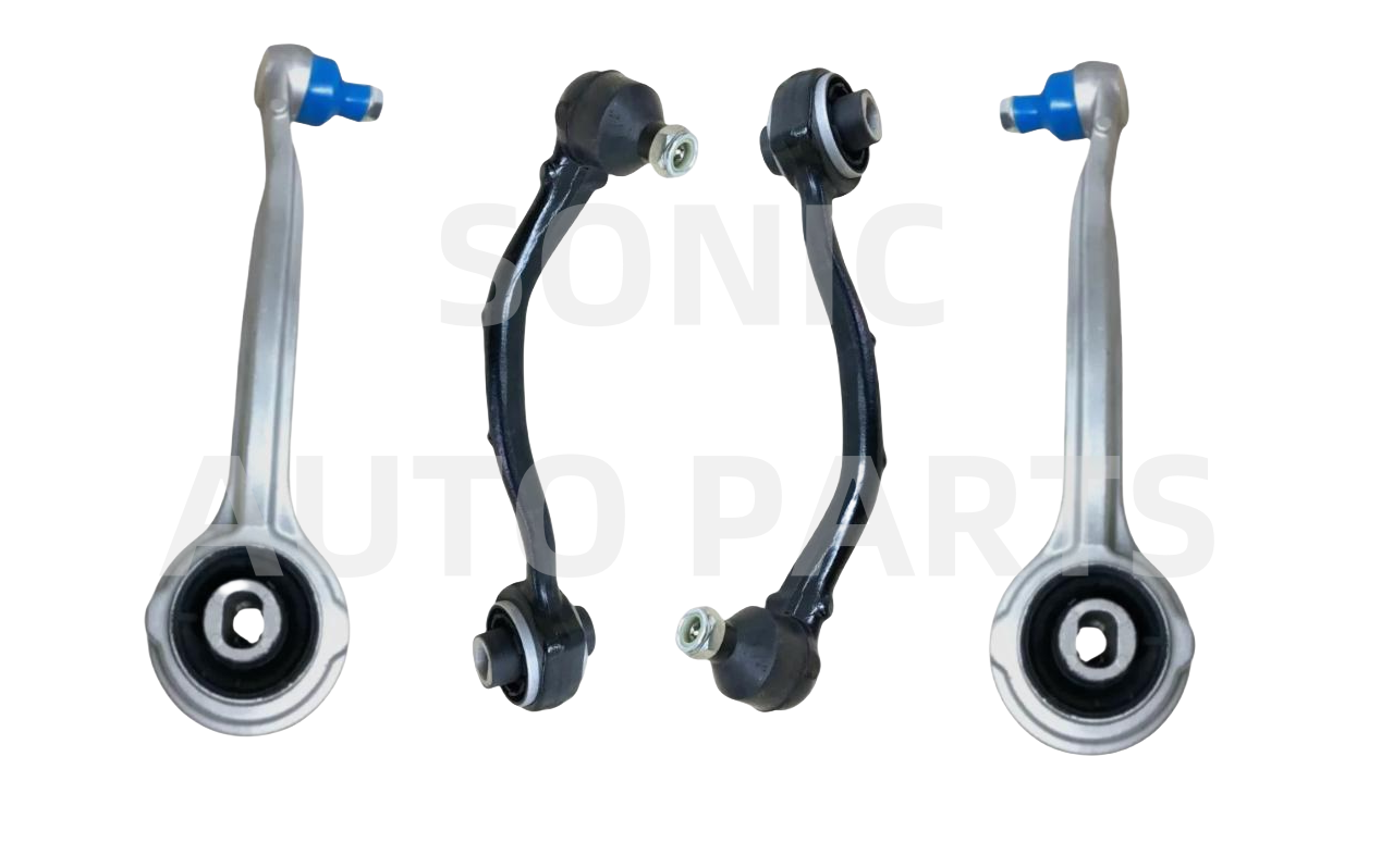 SET (4X) FRONT LOWER ARMS KIT for MERCEDES BENZ C-CLASS COUPE CL203 2001-2011