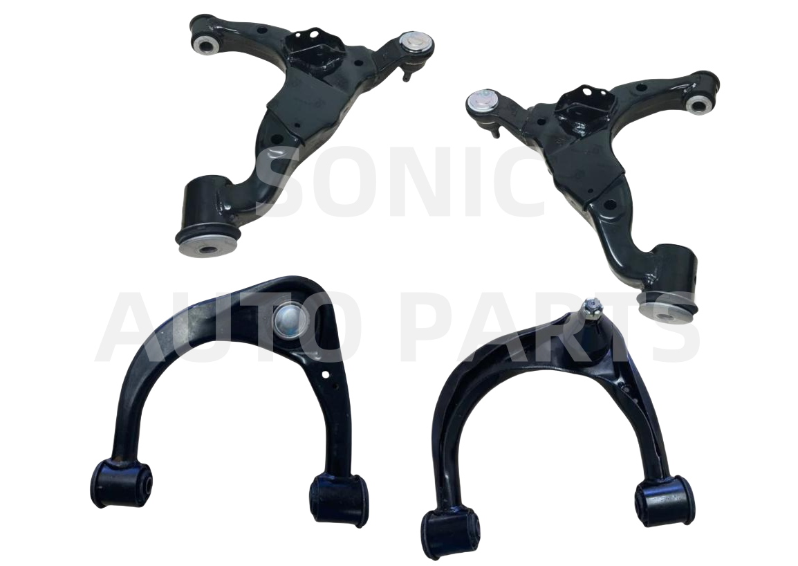 SET(4X) FRONT LOWER +UPPER CONTROL ARMS KIT FOR Toyota FJ Cruiser GSJ15 2011-2016 LH+RH