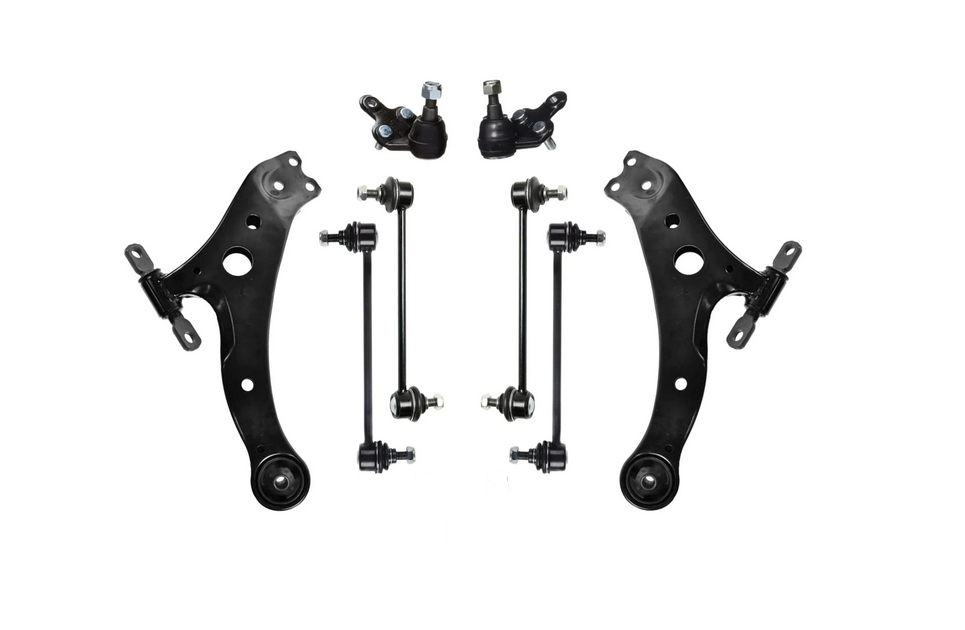 FRONT LOWER CONTROL ARMS & SWAY BAR LINKS FOR LEXUS ES350 2013-2018 LH+RH