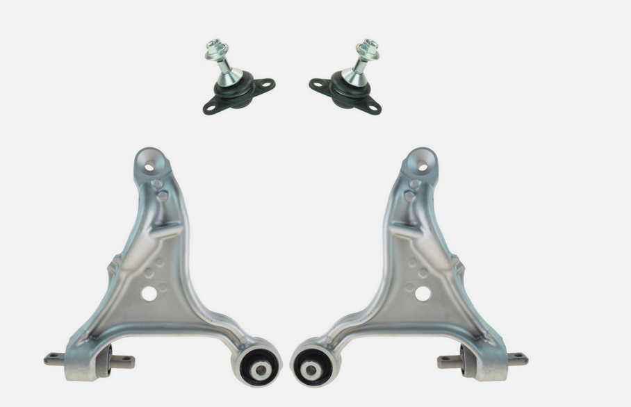 PAIR NEW FRONT LOWER CONTROL ARM & BALL JOINT FOR VOLVO V70 2001-2007 LH+RH