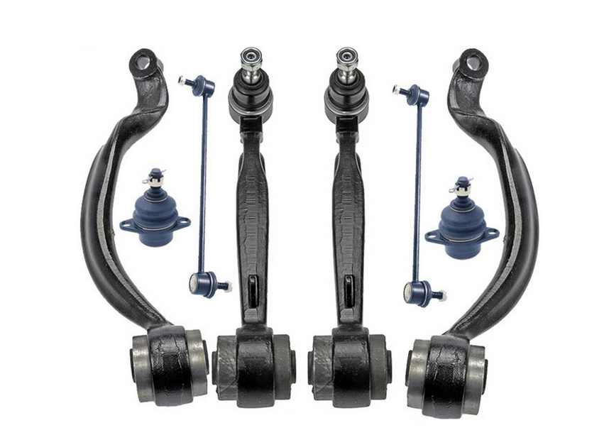 FOR LAND ROVER RANGE ROVER L322 2002-13 FRONT LOWER CONTROL ARM + SWAY BAR LINKS