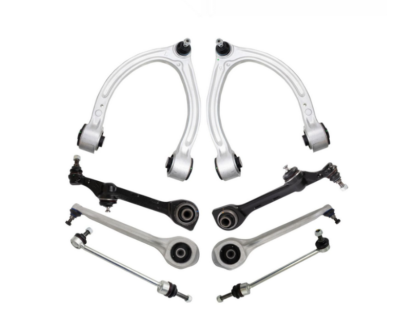 FRONT LOWER + UPPER CONTROL ARM & SWAY BAR LINKS for MERCEDES BENZ S-Class C216 W221 2006-2013