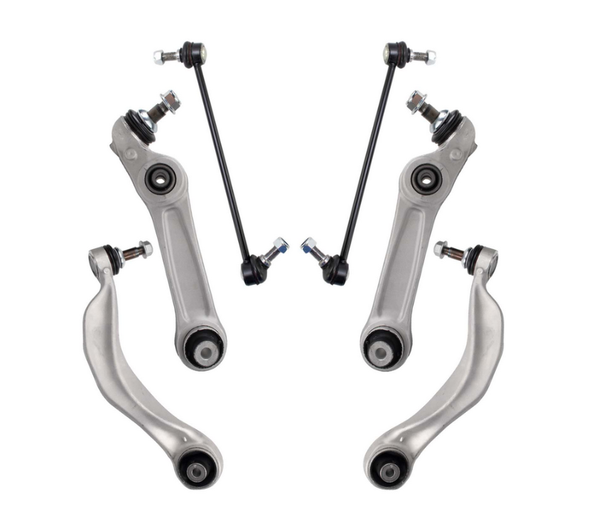 Front Lower Control Arms & sway bar links for BMW 5 Series F07 F10 F11 2009-2017 LH+RH