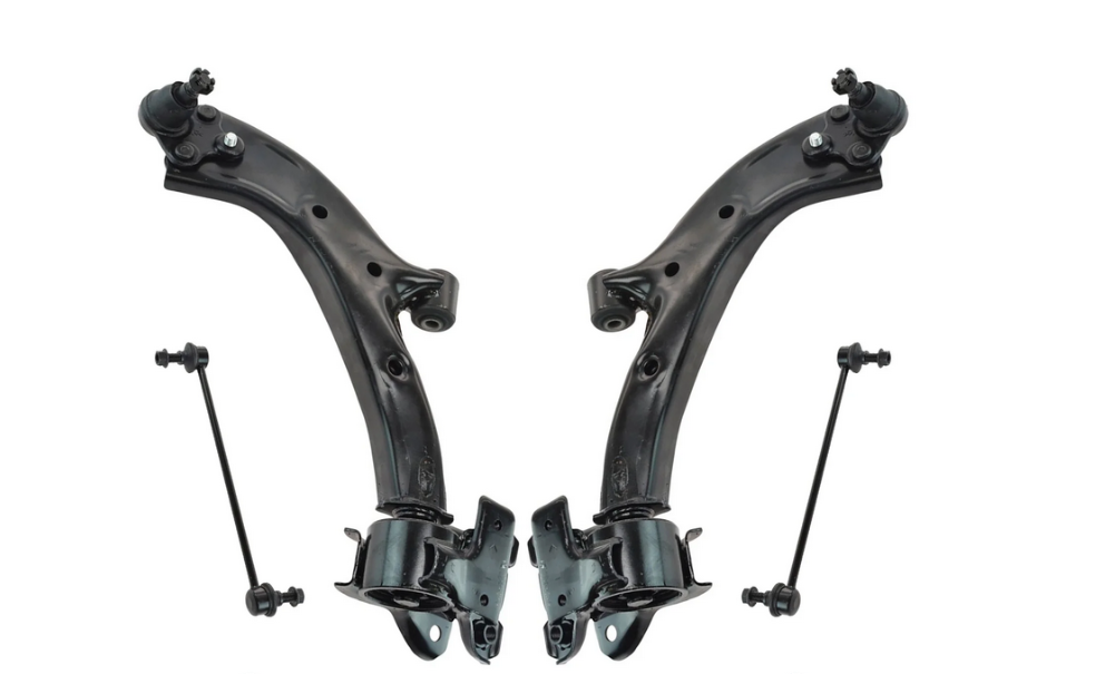 PAIR FRONT LOWER CONTROL ARMS & SWAY BAR LINKS for HONDA CR-V RE 2.4L 2007-2012