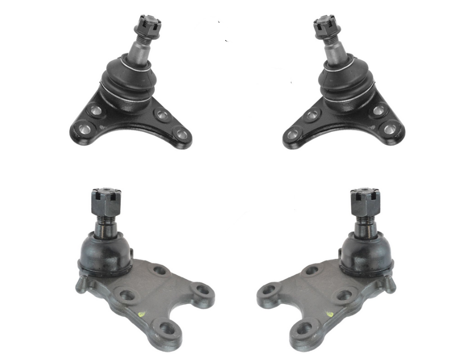 SET (4X) FRONT LOWER & UPPER BALL JOINTS FOR LDV T60 2017-ON LH+RH