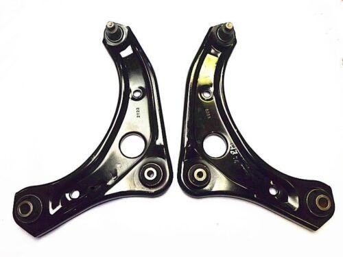 PAIR NEW FRONT LOWER CONTROL ARMS & BALL JOINT FOR NISSAN MICRA K13 2010- ON