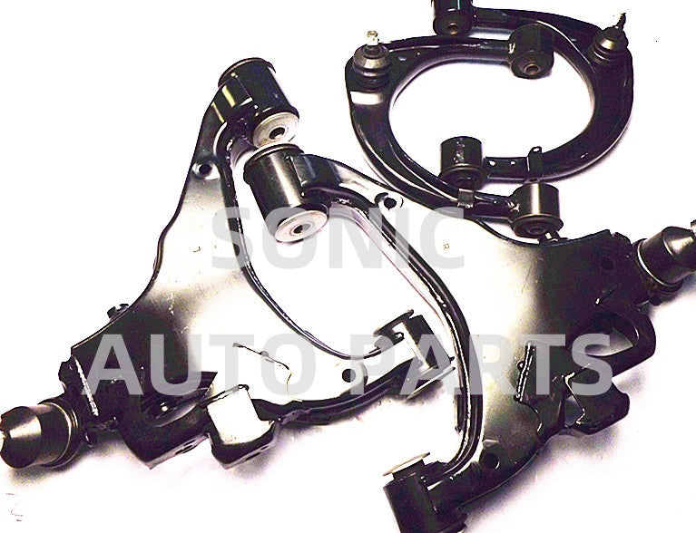 SET FRONT LOWER & UPPER CONTROL ARMS FOR LEXUS LX450D VDJ201 Series 4.5L 2015-2021 LH+RH