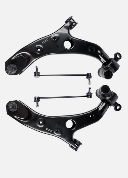 PAIR NEW FRONT LOWER CONTROL ARMS & SWAY BAR LINKS KIT for MAZDA CX-8 KG 2018-ON LH+RH