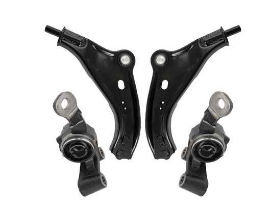 PAIR Front LOWER Control Arms & Bushings for Mini Cooper Coupe Roadster R58 R59 2011-2016 LH+RH