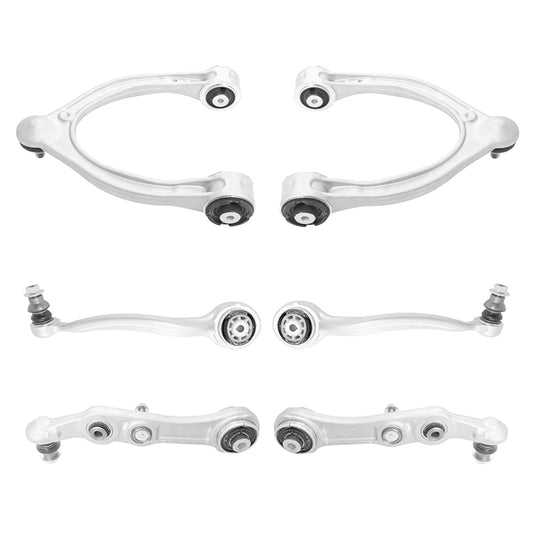 SET (6X) FRONT UPPER & LOWER CONTROL ARMS FOR MERCEDES BENZ GLC-CLASS AWD X253 C253 2016 - ON LH+RH