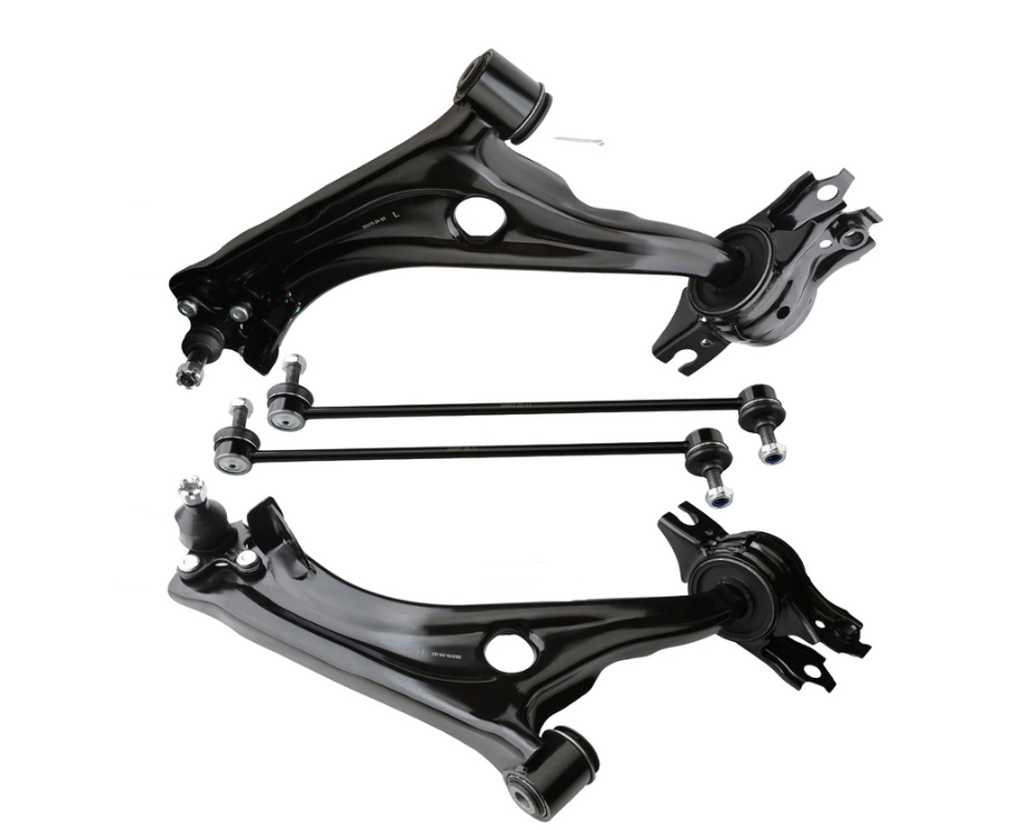 PAIR New Front Lower Control Arms & Front Sway Bar Links for Honda Civic FC FK 2016-2022 LH+RH
