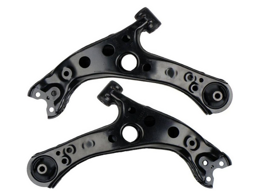 PAIR FRONT LOWER CONTROL ARMS FOR TOYOTA PRIUS ZVW55R Hybrid 1.8L 2015-2022 LH+RH