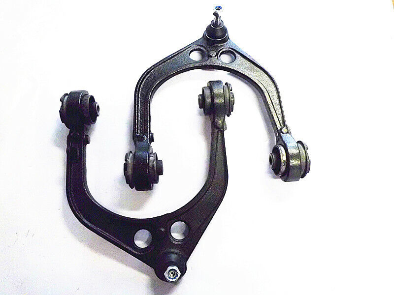 Pair FRONT UPPER CONTROL ARMS for CHRYSLER 300 RWD 2012-ON (Even Round Holes)