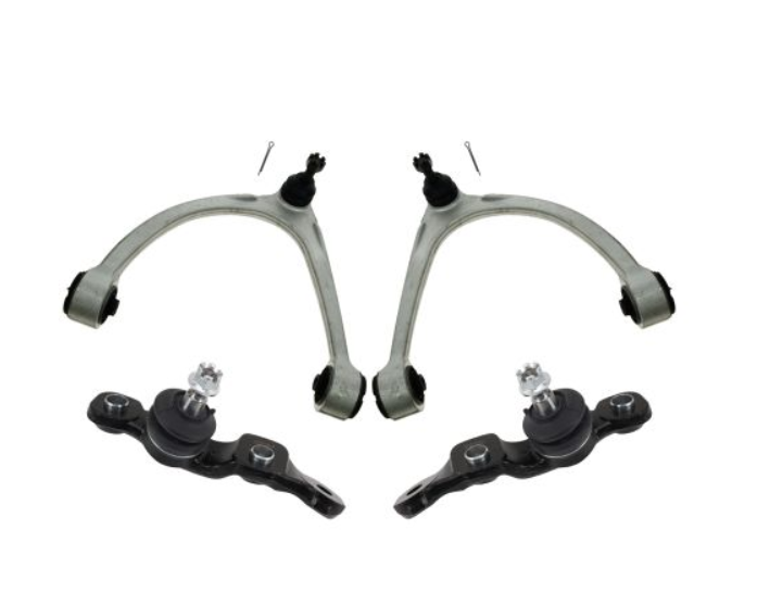 FRONT UPPER CONTROL ARMS + FRONT LOWER BALL JOINTS KIT for LEXUS LS430 2000-2006