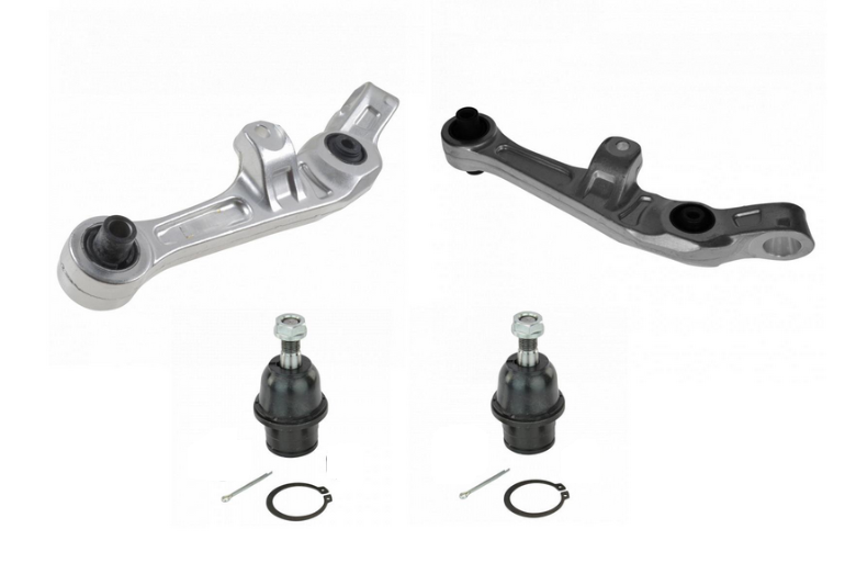 PAIR NEW FRONT LOWER CONTROL STRAIGHT ARM & BALL JOINTS for NISSAN SKYLINE V35 2001-2006