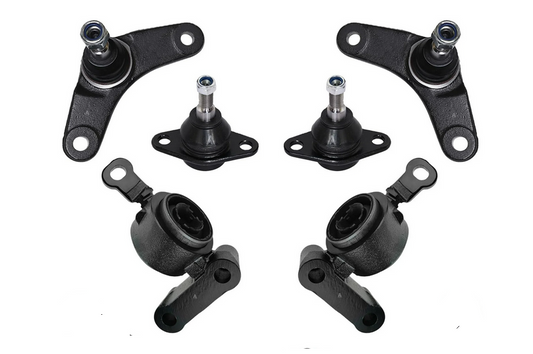 SET Front Lower Control Arm Ball Joints & Bushes for Mini Cooper R50 R52 R53 2002-2009 LH+RH