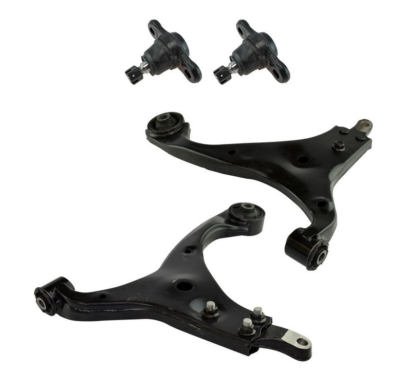 PAIR NEW FRONT LOWER CONTROL ARMS & BALL JOINT FOR KIA CERATO KOUP TD 2006-2013