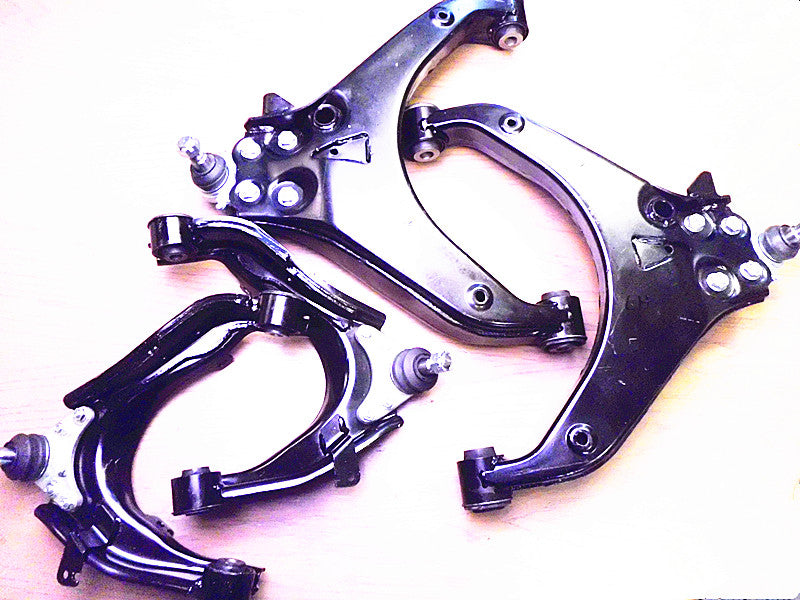 SET (4X) NEW FRONT LOWER & UPPER CONTROL ARMS KIT FOR LDV T60 2017-ON LH+RH