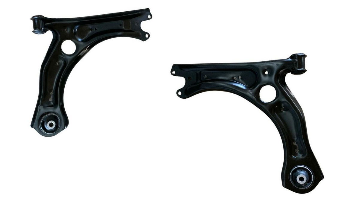 PAIR NEW FRONT LOWER CONTROL ARMS FOR AUDI A1 GBA FWD 09/2018 - ON LH+RH