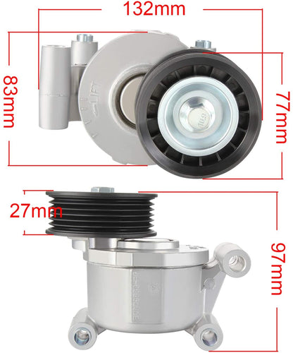 NEW DRIVE BELT TENSIONER & PULLEY FOR VOLVO C30 1.9L PETROL B4204S3 ENG. 2006-2012