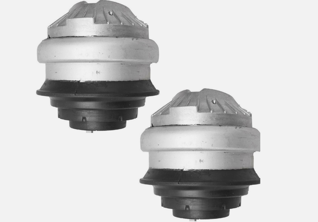 PAIR NEW FRONT ENGINE MOUNTS KIT FOR MERCEDES BENZ E CLASS W210 SERIES 1996-2003 LH+RH