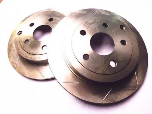 Rear Slotted Disc Brake Rotors for Holden Berlina VE CALAIS Sportwagon Caprice WM WN V WN 06-17) Pair â€“ 3HD2027SL-SR