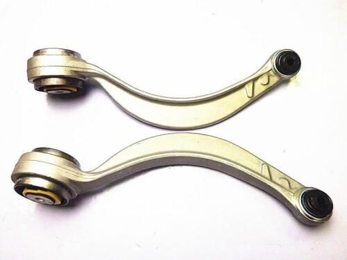 PAIR FRONT LOWER CURVED CONTROL ARMS for JAGUAR XFR / XFR-S 2010-2014 LH+RH
