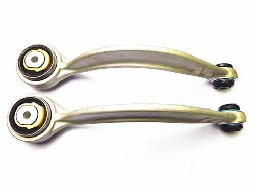 PAIR FRONT LOWER CURVED CONTROL ARMS for JAGUAR XFR / XFR-S 2010-2014 LH+RH