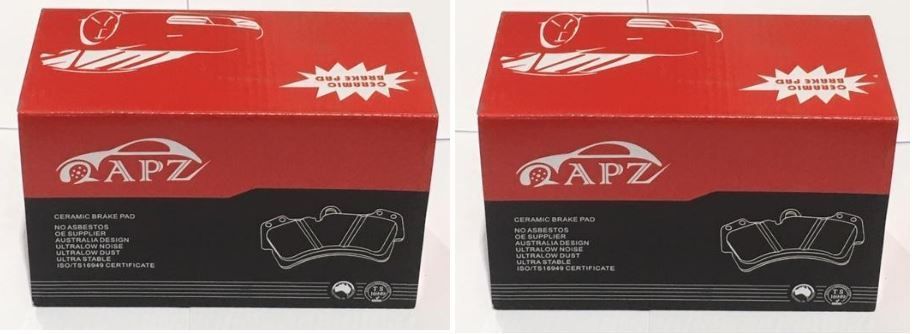Front & Rear Brake Pads for 2004 Mitsubishi Pajero NP