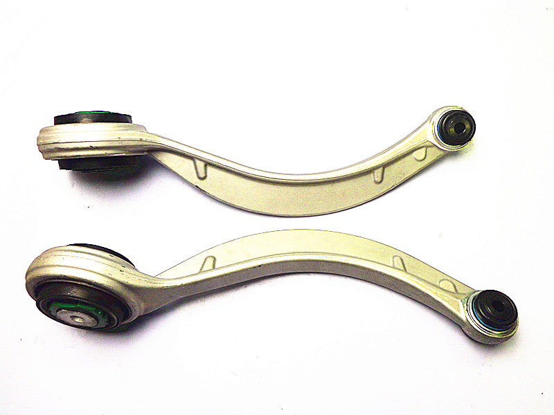 PAIR NEW FRONT LOWER (CURVED) CONTROL ARMS FOR Jaguar XJR X351 2013-2019 LH+RH